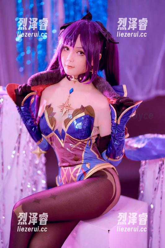 不知火舞的风情万种，在线探秘“Joyce Lin2x”的写真魅力！